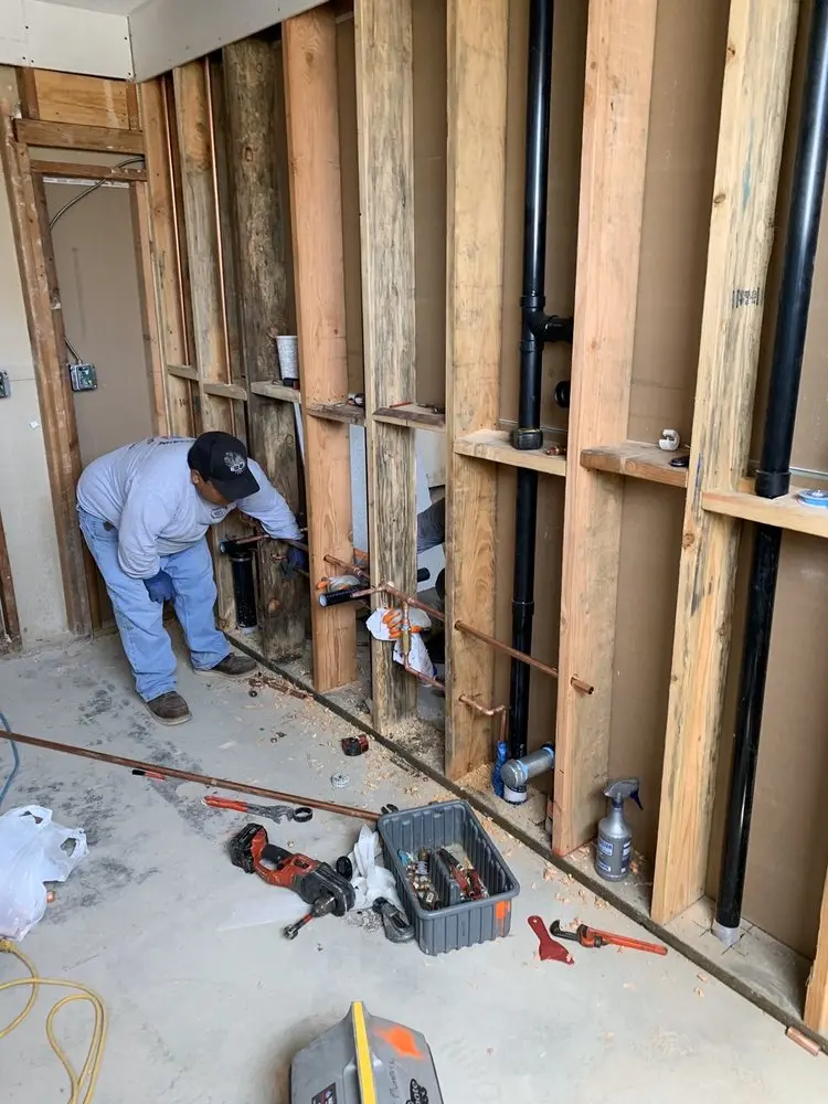 Commercial rough-in plumbing for Water Heater Replacement in Schuylkill Haven